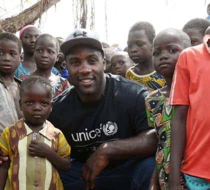 Teddy Riner : « Aider au maximum l’UNICEF pour continuer à sauver des vies d’enfants »