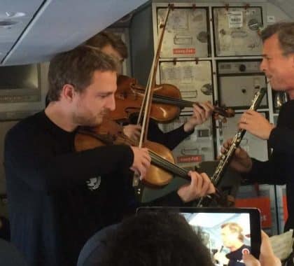 EasyJet donne des ailes à la musique, pour soutenir l’UNICEF