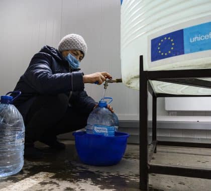 Est de l’Ukraine : 1,4 million de personnes sont privées d’eau courante