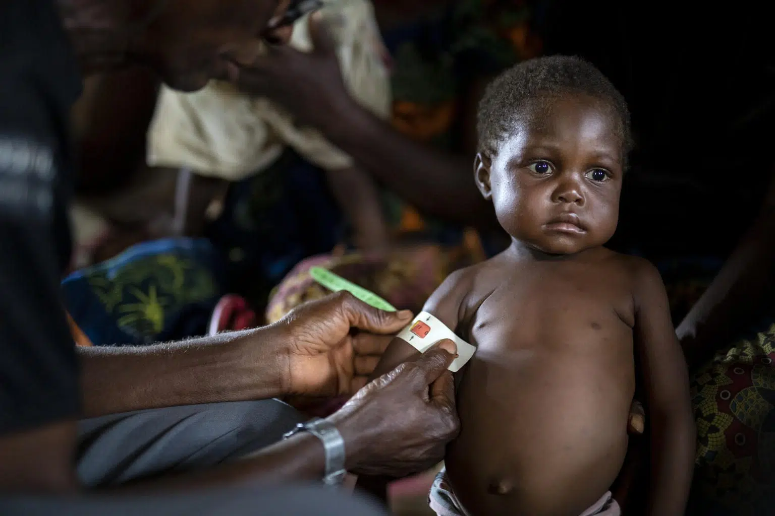 Dans ce village, en mai 2021, 52 cas de malnutrition aiguë sévère avaient été identifiés par la Cellule d'Animation Communautaire ©UNICEF/UN0559934/Dubourthoumieu