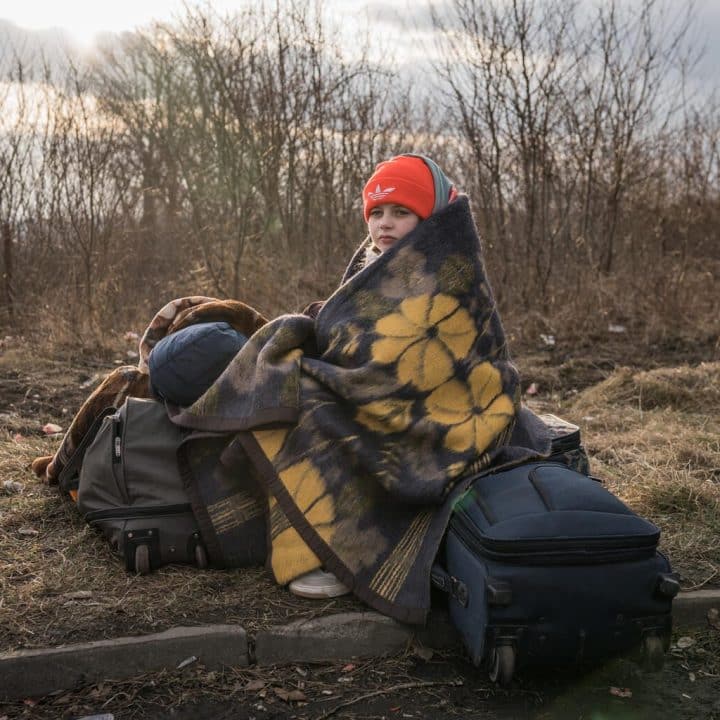 Valeria est arrivée en Roumanie le lundi 28 février 2022, en provenance de la région de Khmelnytskyi en Ukraine, pour se mettre à l'abri du conflit sanglant qui a débuté moins d'une semaine auparavant. ©UNICEF/UN0599229/Moldovan