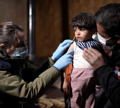 Les flambées de choléra menacent la survie des enfants au Moyen-Orient