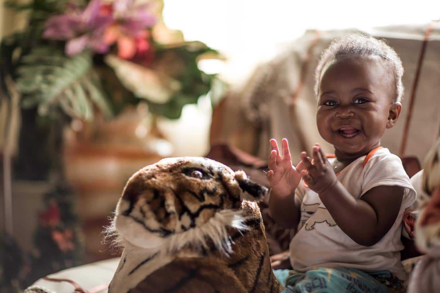 Photo d'illustration du petit Answer, âgé de 6 mois, en Afrique du Sud. © UNICEF/UNI159195/Schermbrucker