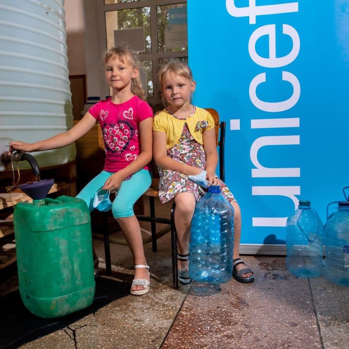 L'UNICEF a fourni des fournitures vitales à Odessa © UNICEF/UNI356712/Filippov