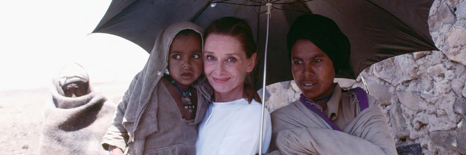 Audrey Hepburn, ambassadrice d'UNICEF