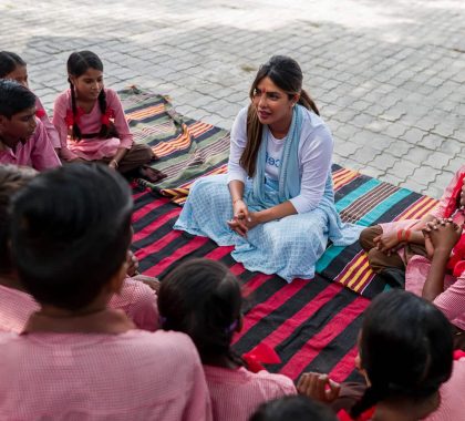 Priyanka Chopra Jonas, ambassadrice de l’UNICEF, appelle à davantage d’investissements en faveur des filles