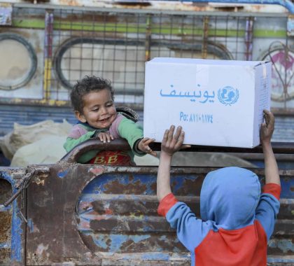 Moyen-Orient / Afrique du Nord : L’UNICEF lance un appel de 2,6 milliards de dollars pour répondre aux besoins croissants des enfants 