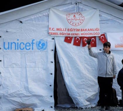 Turquie: 2,5 millions d’enfants ont besoin d’une aide humanitaire