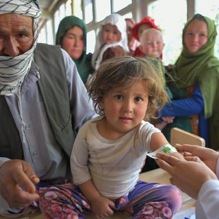 Afghanistan père fille malnutrition dépistage