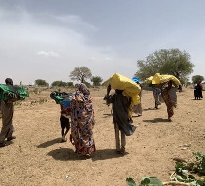 100 000 enfants ayant fui le Soudan à nouveau en difficulté au Tchad