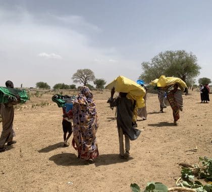 100 000 enfants ayant fui le Soudan à nouveau en difficulté au Tchad