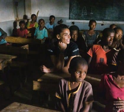 Tatiana Silva s’engage aux côtés de l’UNICEF à l’occasion de la journée mondiale contre la faim