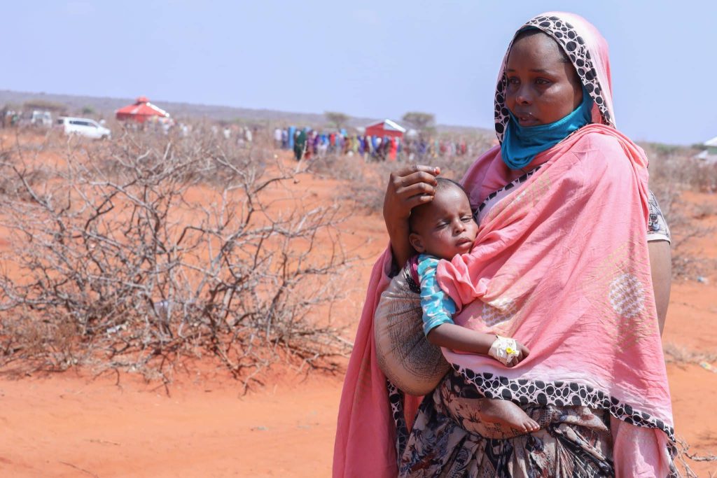 Halima Mohamud, 28 ans, mère de quatre enfants, se trouvait dans un hôpital voisin de Somali Land pour l'examen médical de son petit garçon de deux ans lorsque le conflit a éclaté. Elle a été forcée de quitter son mari et ses autres enfants et de se rendre en Éthiopie.