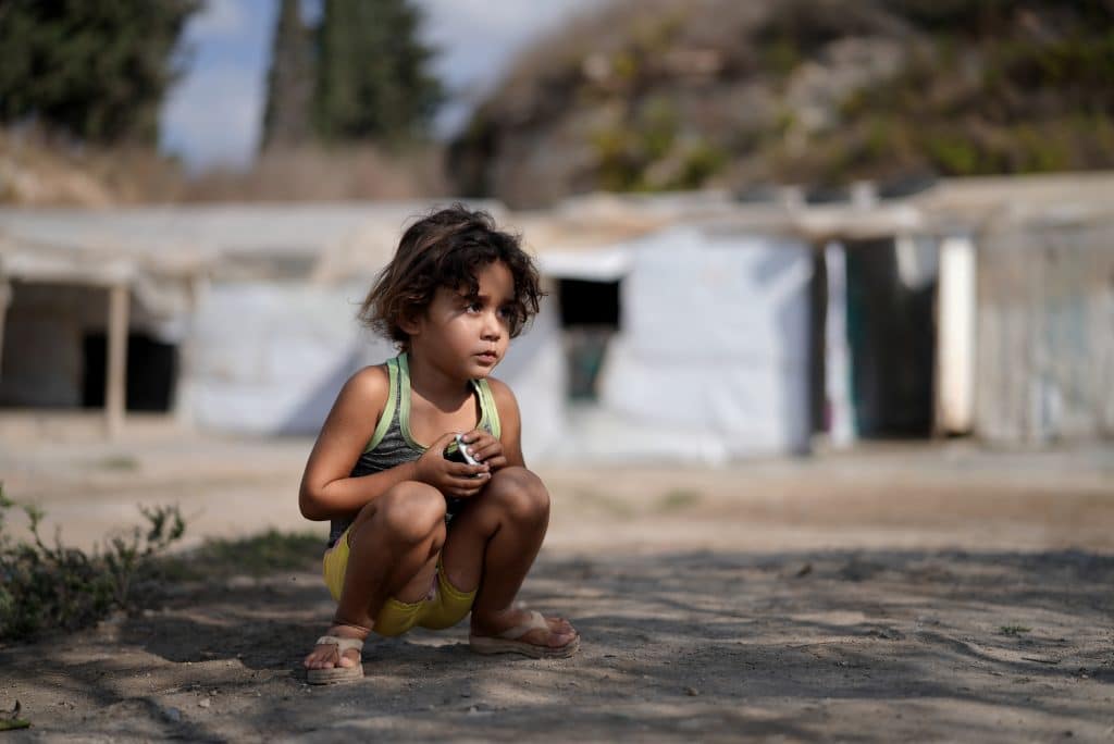 Dalal, 4 ans. La crise qui ne cesse de s'aggraver au Liban a un impact disproportionné sur les plus vulnérables de la société. © UNICEF/UN0553706/Choufany