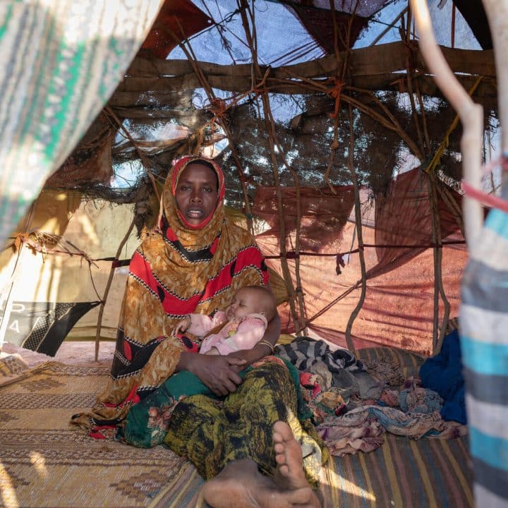 Après que la région somalienne d'Éthiopie a été frappée par la pire sécheresse depuis des décennies, Arish a perdu son bétail et se bat pour nourrir sa famille. ©UNICEF Ethiopia/2023/Mulugeta Ayene