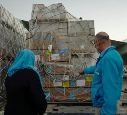 L’aide humanitaire arrive à Kaboul
