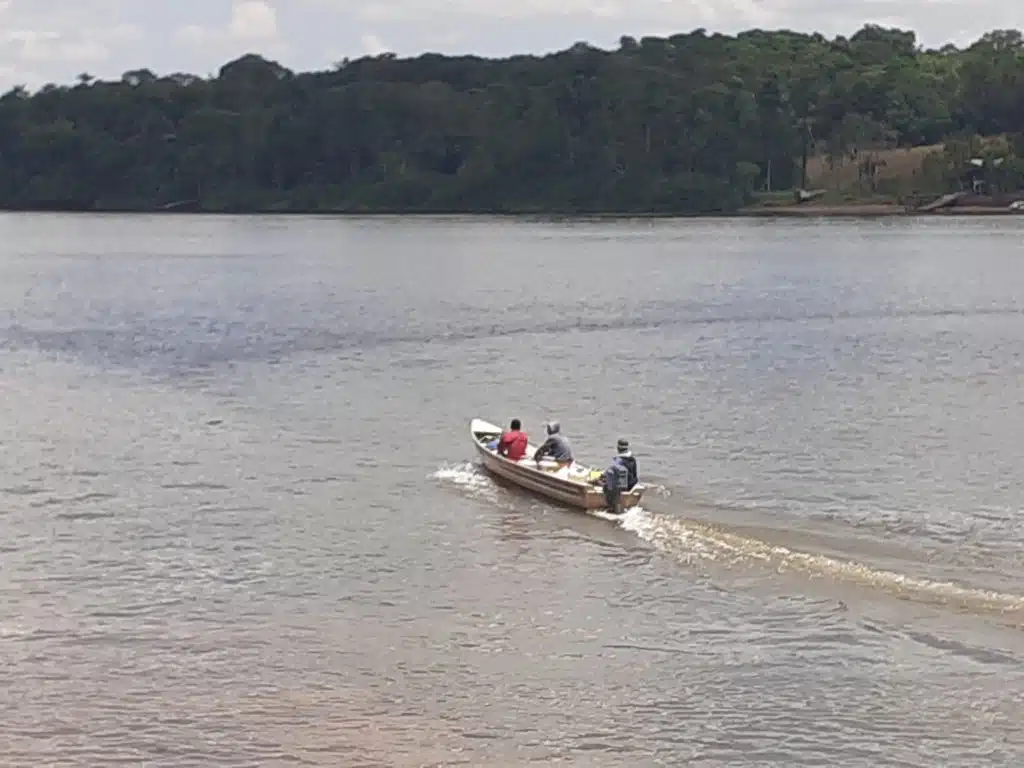 Photo prise à Saint Georges, en Guyane, le 23 octobre 2023. © UNICEF France