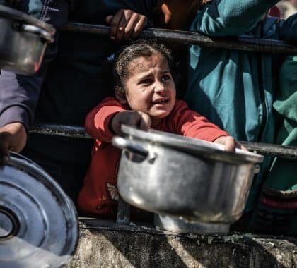 Déclaration de l’UNICEF sur le risque de famine dans la bande de Gaza