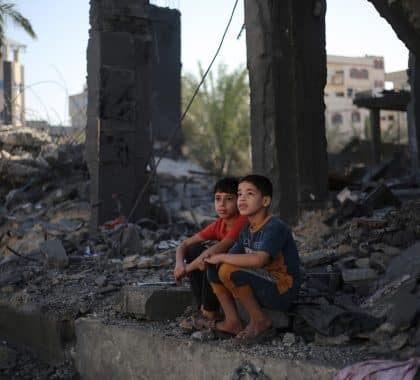 Gaza : au moins 17 000 enfants non accompagnés ou séparés de leurs parents