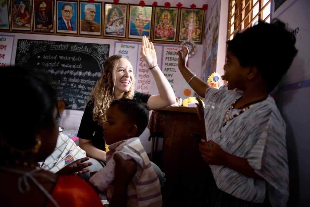 Six LV Reporters, se sont retrouvés à Bangalore, dans l’Etat de Karnataka, au sud de l’Inde pour découvrir l'impact des programmes mis en place par l'UNICEF avec le soutien de Louis Vuitton © Louis Vuitton