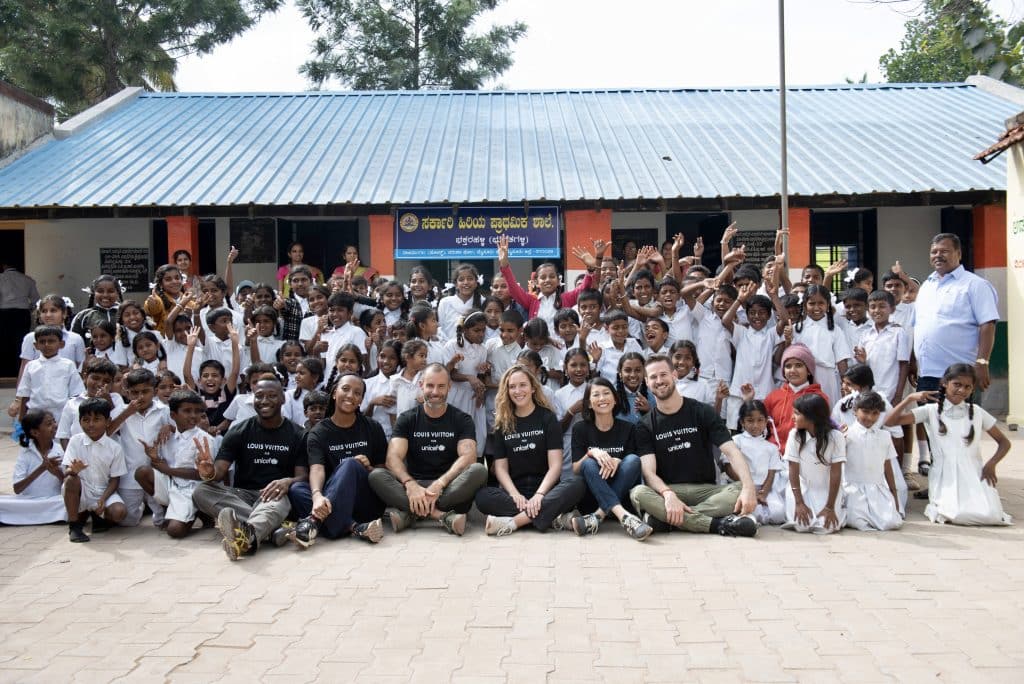 Six LV Reporters, se sont retrouvés à Bangalore, dans l’Etat de Karnataka, au sud de l’Inde pour découvrir l'impact des programmes mis en place par l'UNICEF avec le soutien de Louis Vuitton © Louis Vuitton