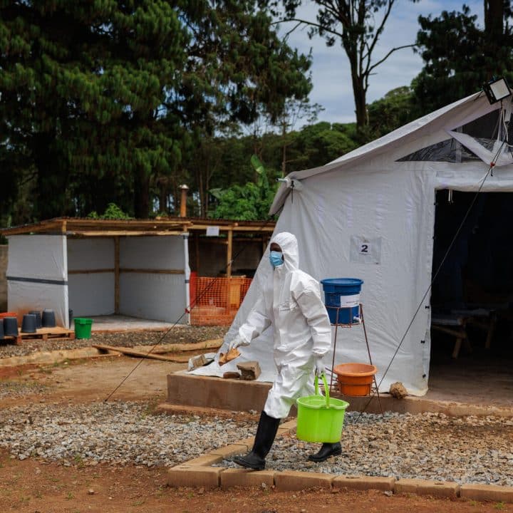 Mozambique choléra centre de traitement
