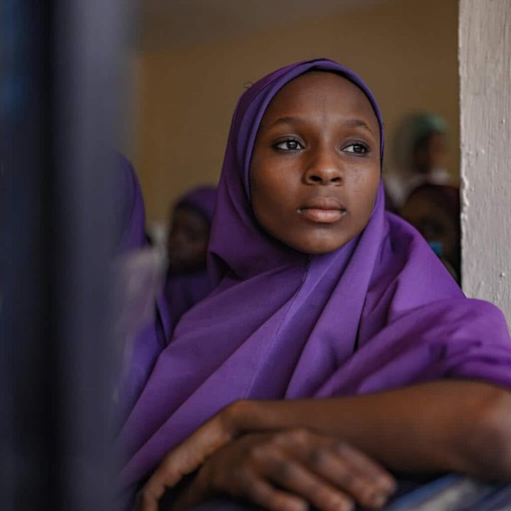 Nigeria portrait jeune fille adolescente école