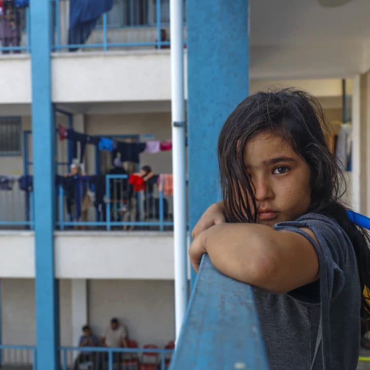 L'escalade des conflits dans la bande de Gaza a fait des milliers de victimes. Parmi elles, un nombre invraisemblable d'enfants.© UNICEF/UNI448930/El Baba