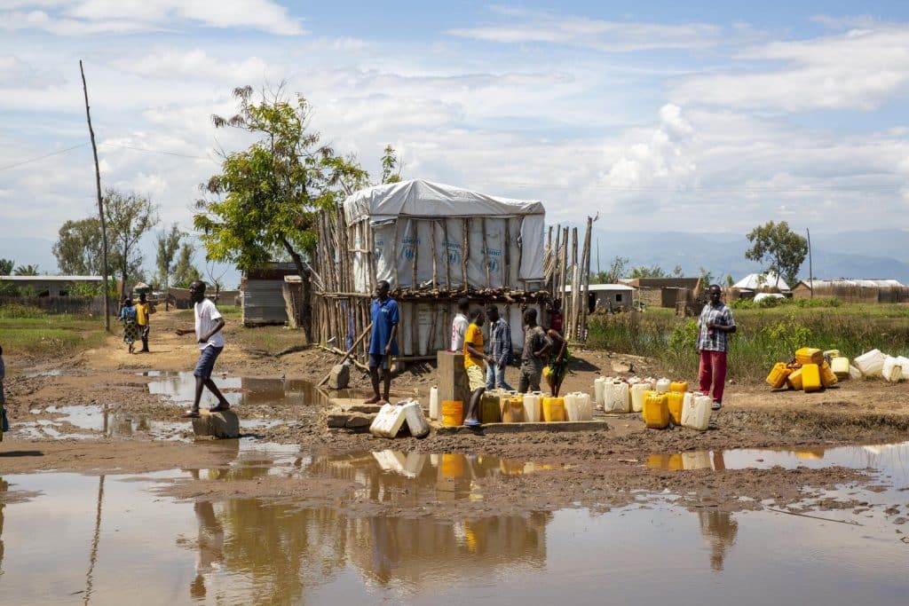 La ville de Gatumba, à l'ouest du Burundi, est régulièrement inondée.© UNICEF/UN0770372/Prinsloo