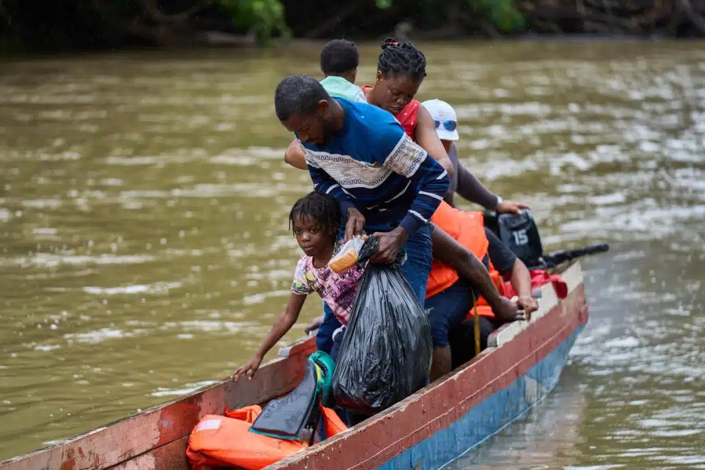 famille migrants Darien Panama