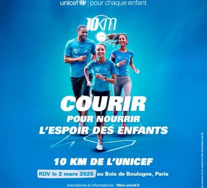 10KM de l’UNICEF : courir pour nourrir l’espoir des enfants
