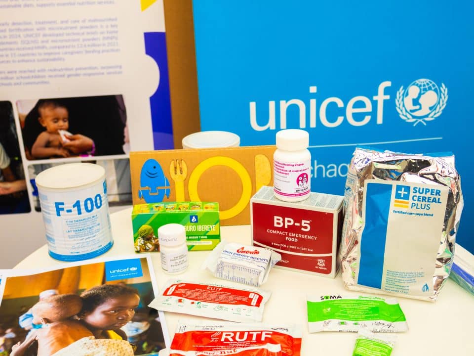 Les bénévoles de l'UNICEF France étaient mobilisés tout au long du sommet N4G pour défendre la cause des enfants. ©UNICEF