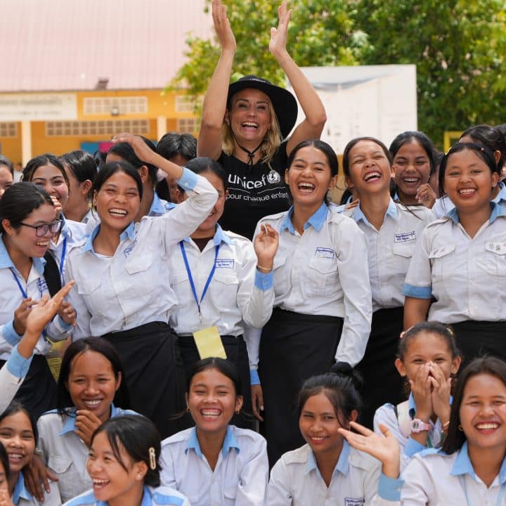 Elodie Gossuin Cambodge