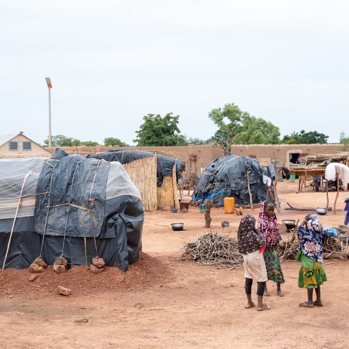 burkina faso camp de déplacés sahel
