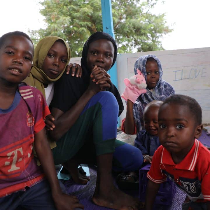 tchad réfugiés soudan enfants