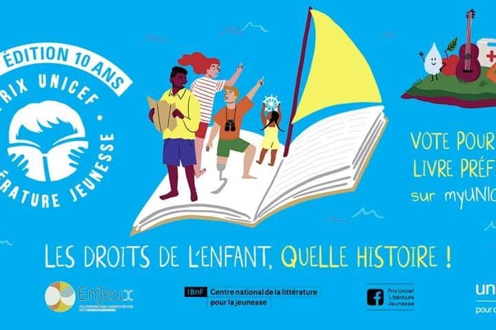 Couverture DP Prix Unicef de littérature jeunesse 2025.