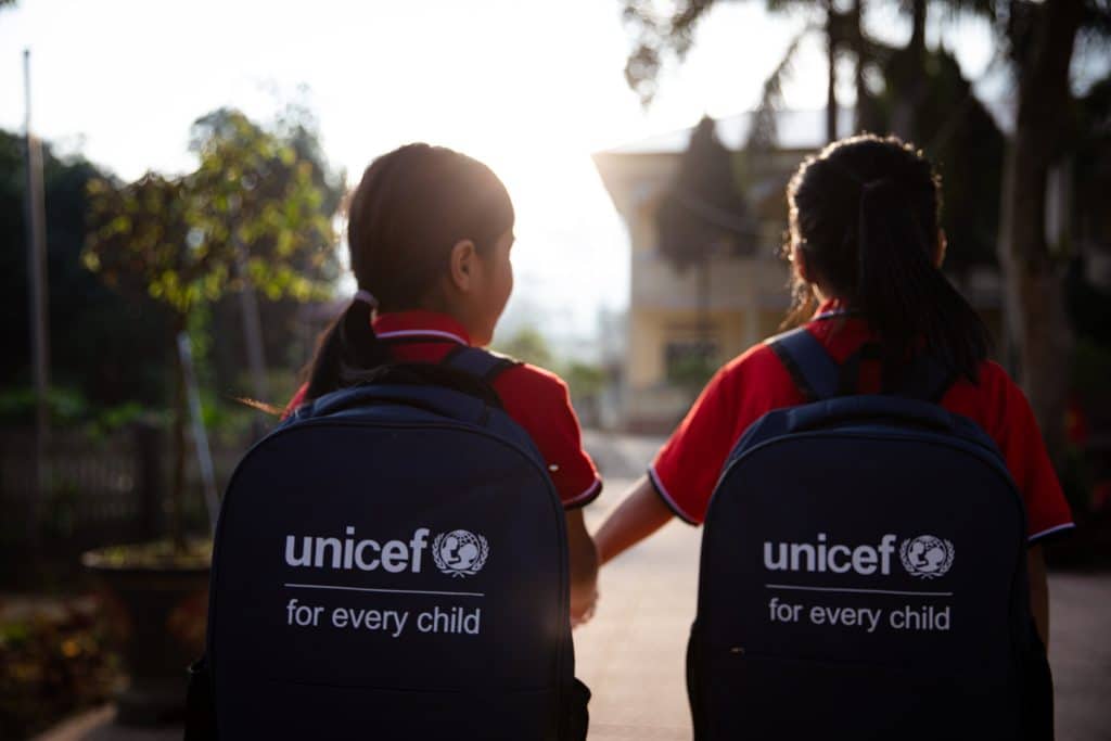 [Septembre 2025 - Rentrée scolaire Vietnam] Alors que les enfants du Vietnam font leur rentrée scolaire, l'UNICEF demeure un partenaire de confiance, engagé en faveur de l'éducation de chaque enfant, de l'équité et de l'inclusion. © UNICEF/UNI859462/Vu Le Hoang