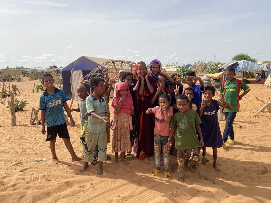 Photo prise en Mauritanie dans le cadre du reportage avec Vakita. © UNICEF