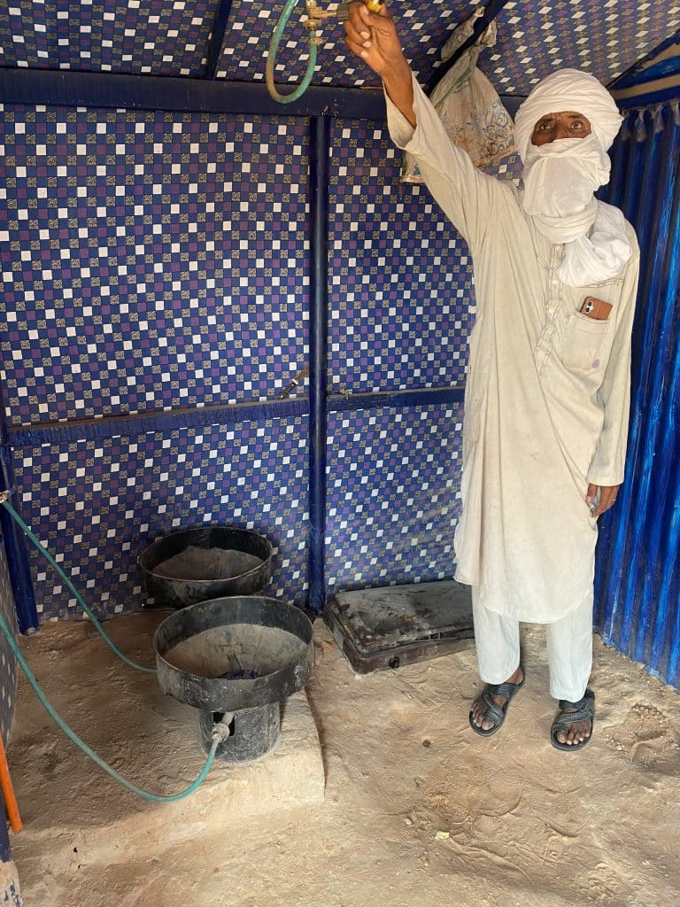 Photo prise en Mauritanie dans le cadre du reportage avec Vakita. © UNICEF
