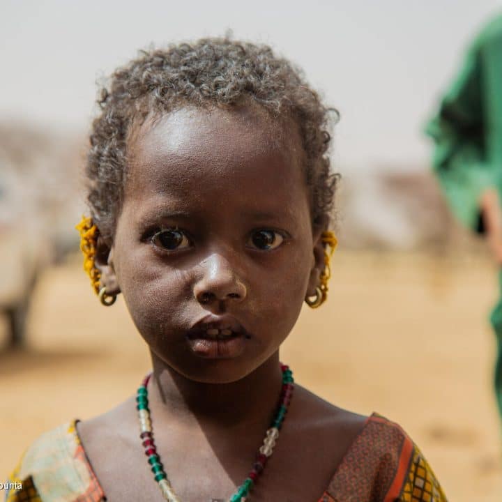 Photo prise lors d'une visite à Kleva en Mauritanie la joie des enfants, le 19/03/2024. © UNICEF/UNI545057/Kounta