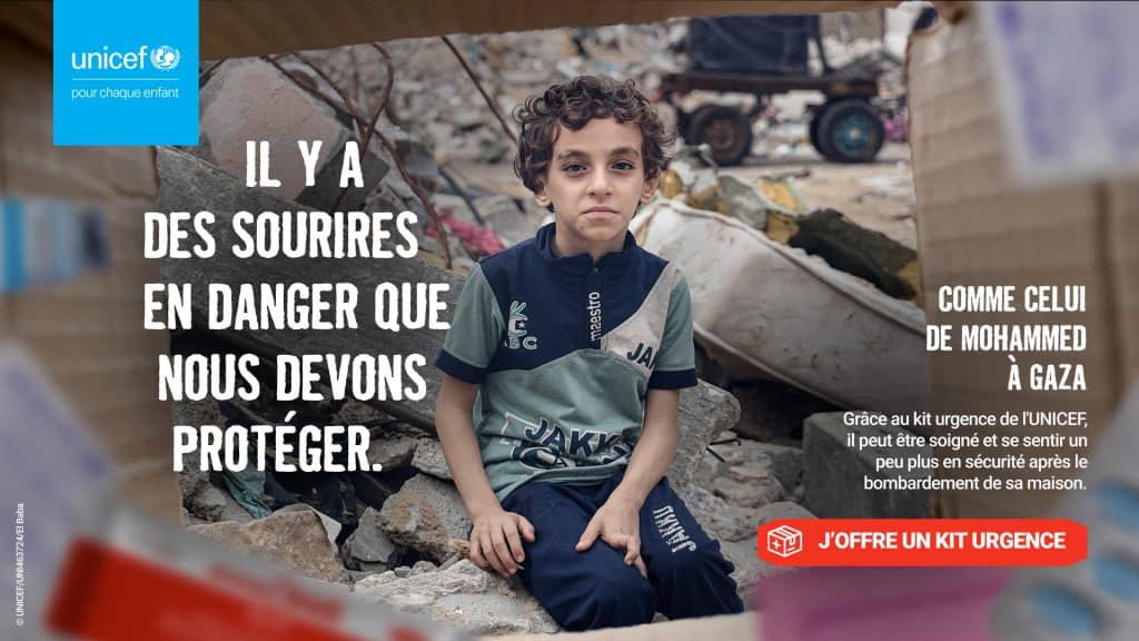 Photo du petit Mohammed prise dans la bande de Gaza